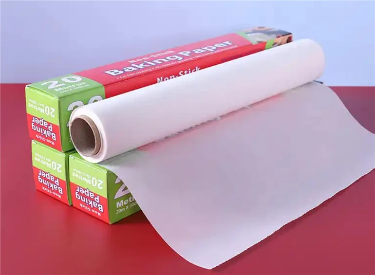 Carta pergamena per uso alimentare Rivestimento in carta antiaderente Silicone